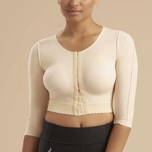 Marena Recovery Vest-3/4 sleeve length-GFVM-2XS-B-black